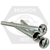 Brighton Best - #10-24x2 1/2" (FT) - MACHINE SCREW TRUSS HEAD PHILLIPS/SLOTTED COMBO COARSE ZINC CR+3  | 578471